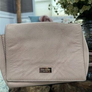 kate spade Pebbled Leather Crossbody in Light Pink